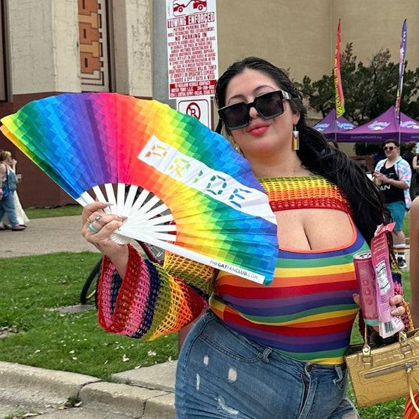 Clack fans: Pride fans and folding fans for festivals – Page 2 – LGBTQ ...
