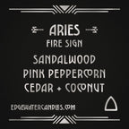 Aries Candle