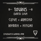 Taurus Candle