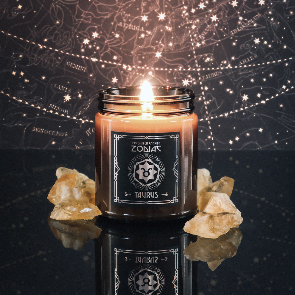 Taurus Candle