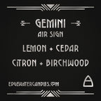 Gemini Candle