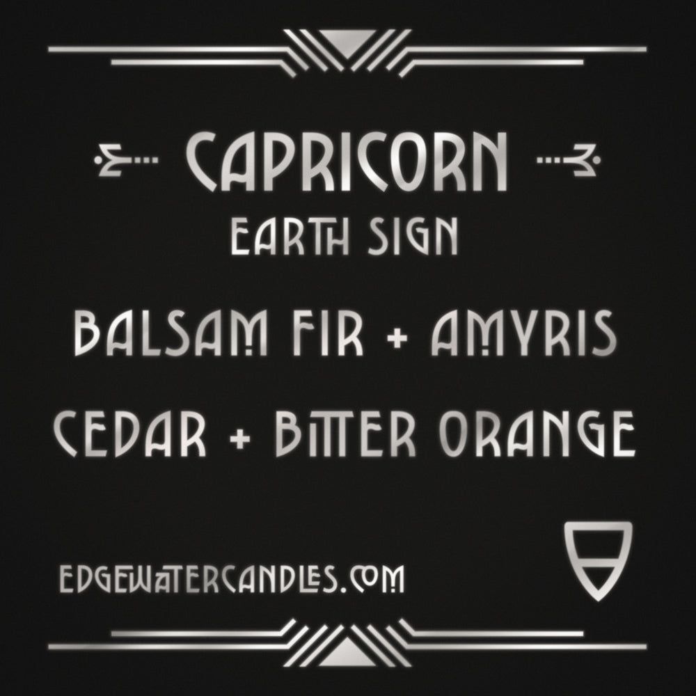 Capricorn Candle