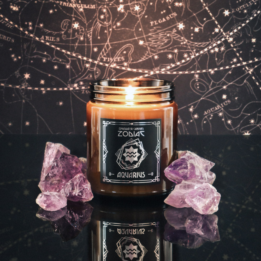 Aquarius Candle