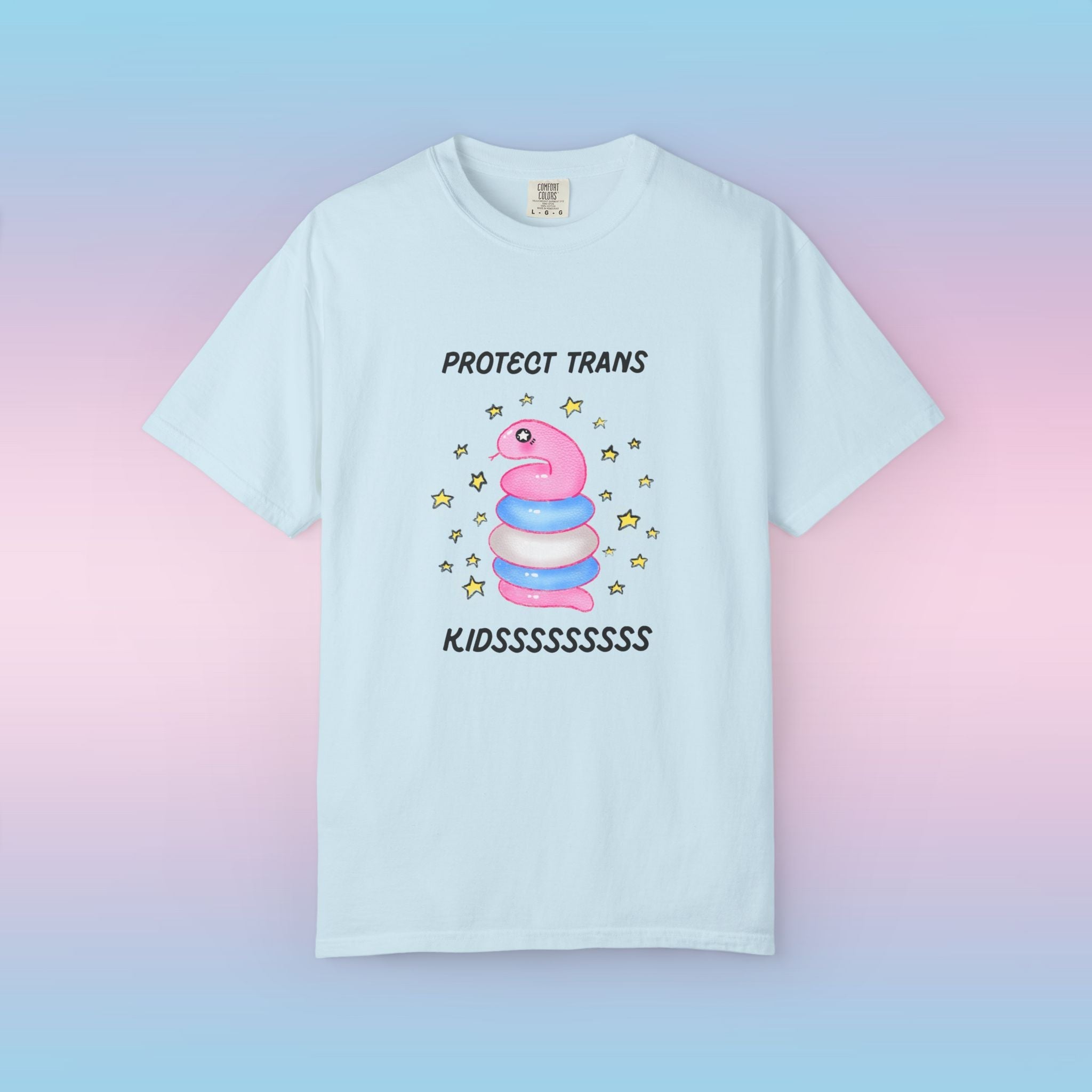 Protect Trans Kidssssss Snake Tee 🐍