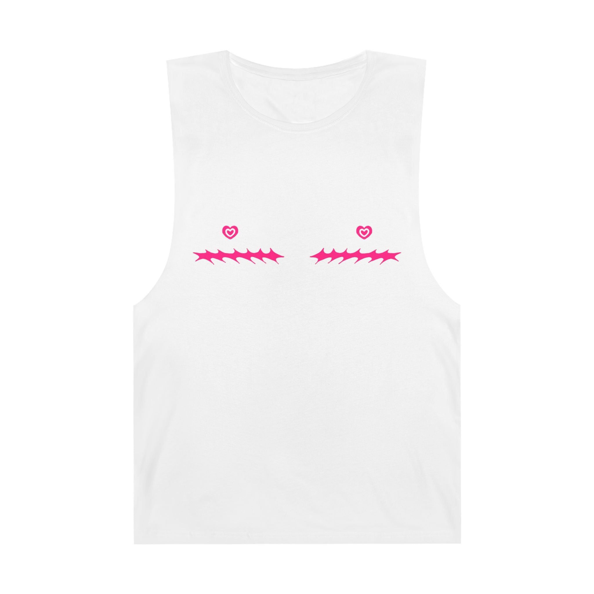 Heart Nipple Top Surgery Scars Tank Top