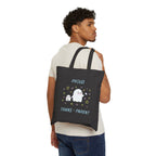 Proud Trans-Parent Cotton Canvas Tote Bag