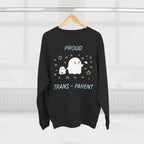 Proud Trans-Parent Unisex Crewneck Sweatshirt for LGBTQ+ Support