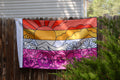 Lesbian Flower Pride Flag