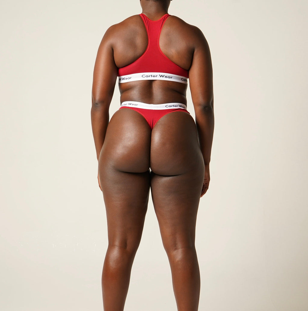 Ruby Red Thong