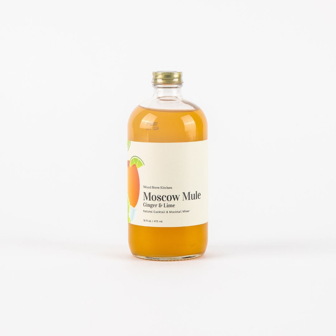 Moscow Mule (Ginger & Lime) Cocktail & Mocktail Mixer, 16 fl oz
