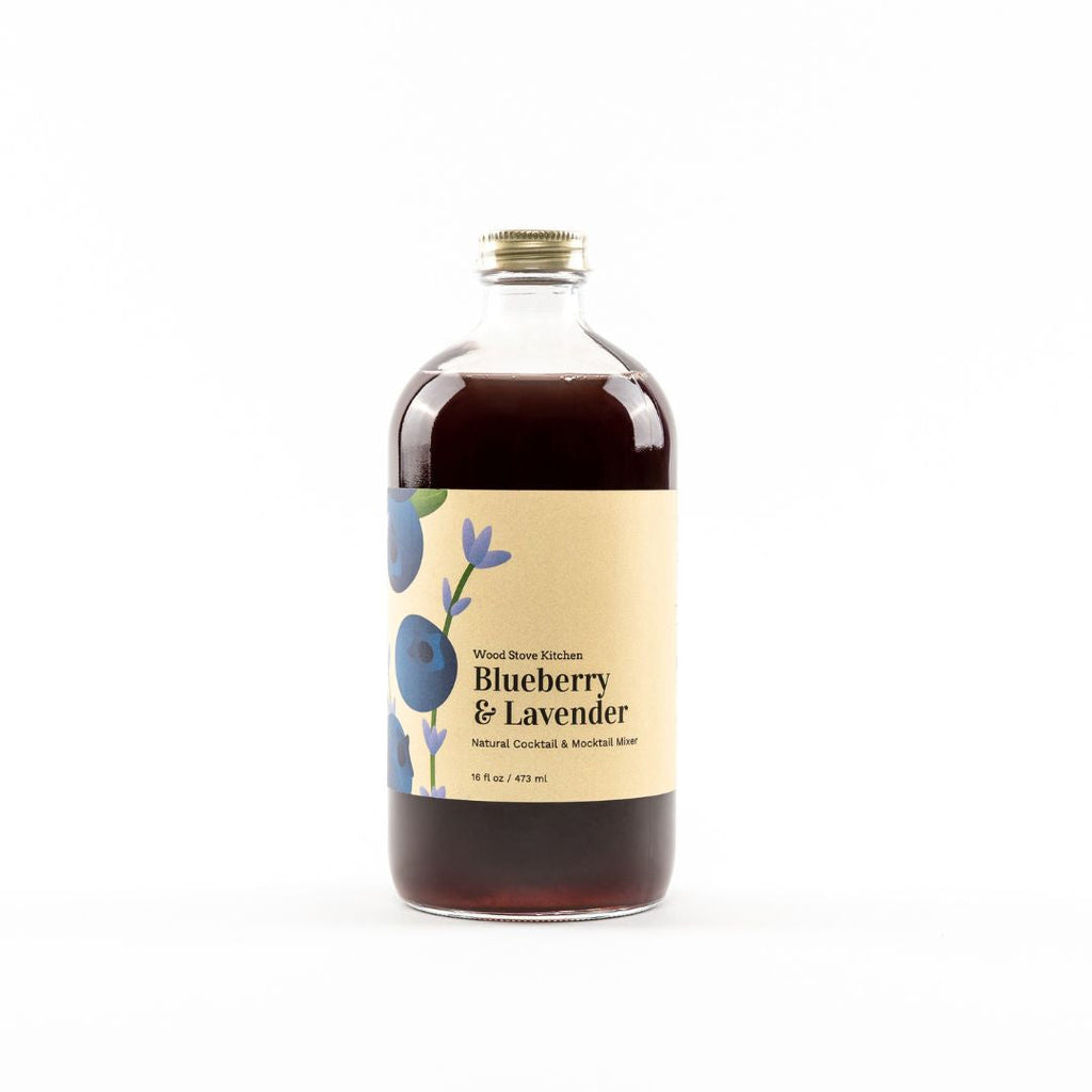 Blueberry & Lavender Cocktail & Mocktail Mixer, 16 fl oz