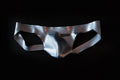 Premium Metallic Blue Latex Jockstrap