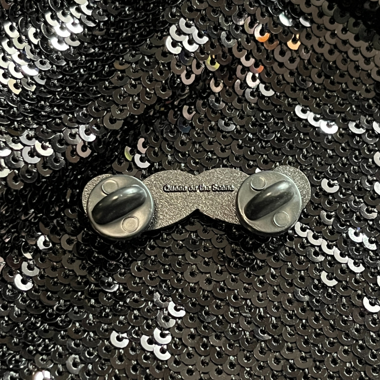 Pink Mustache Pin