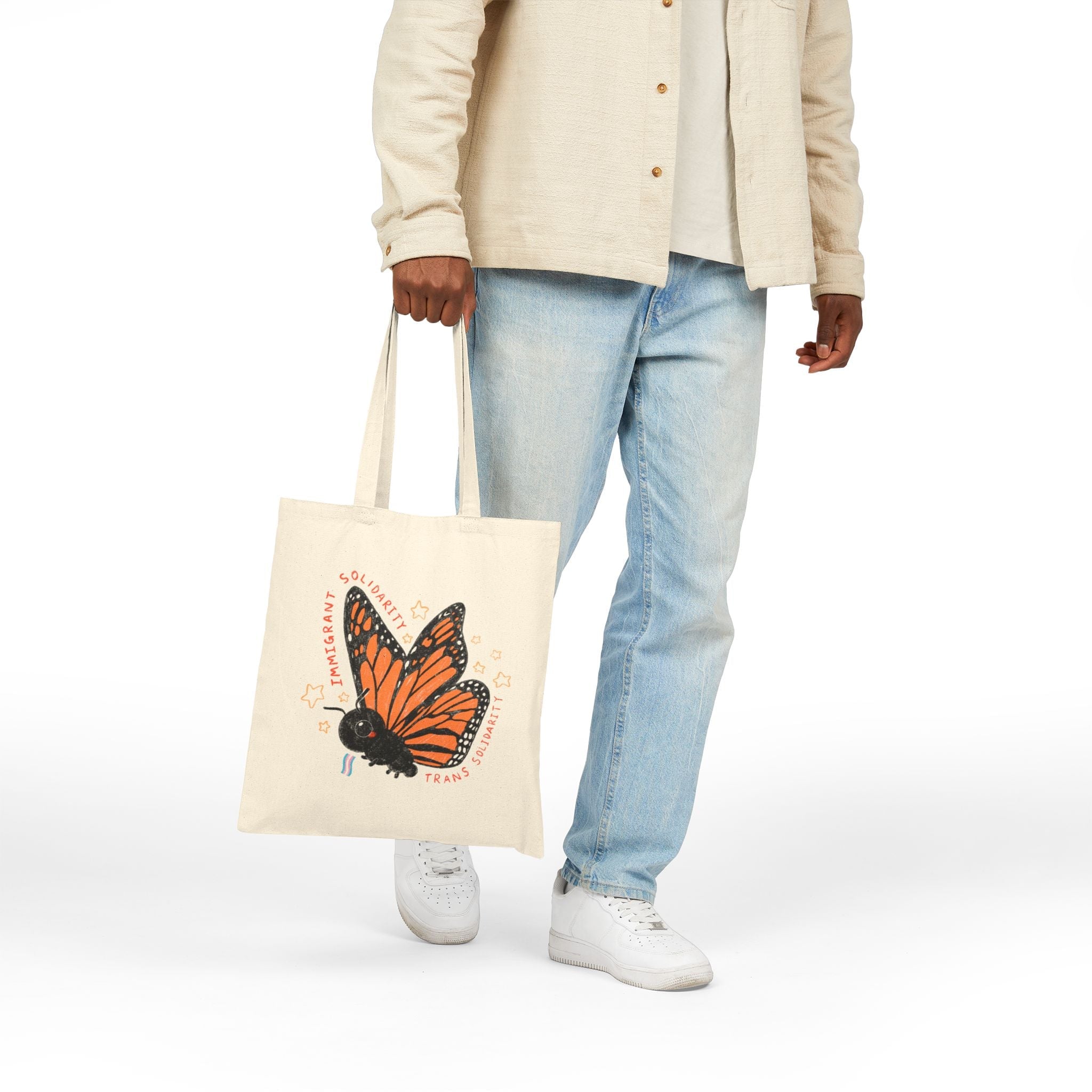 Monarch Solidarity Butterfly Tote