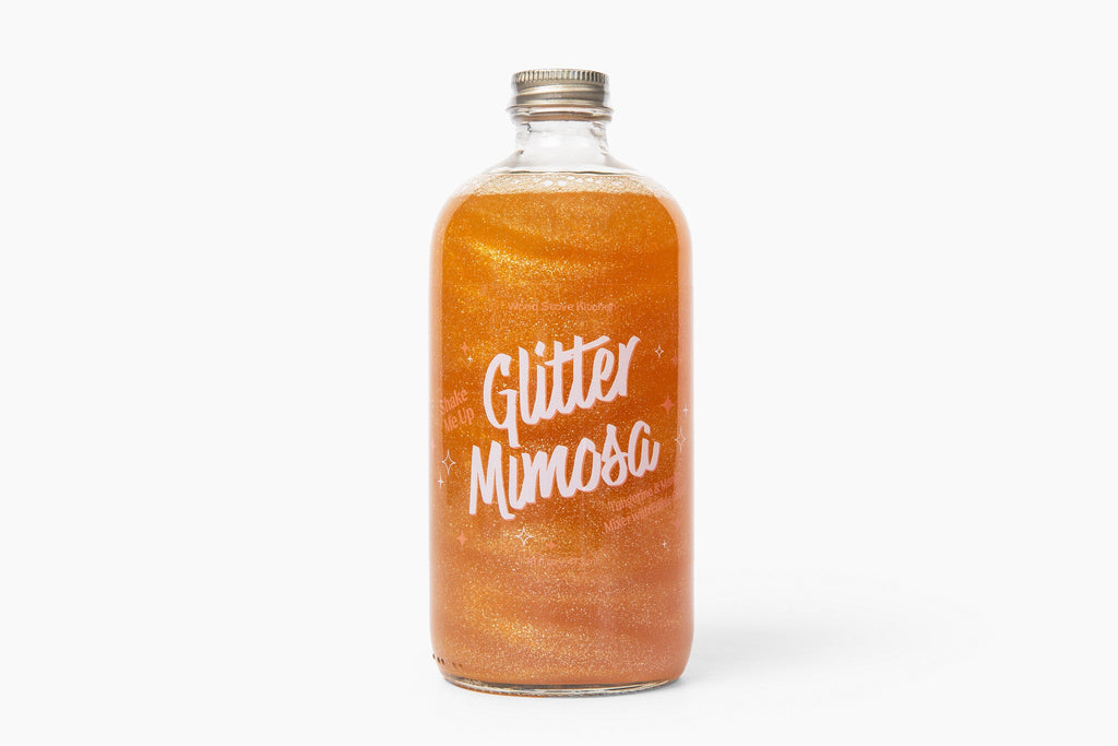 Glitter Mimosa Wine, Cocktail & Mocktail Mixer, 16 fl oz