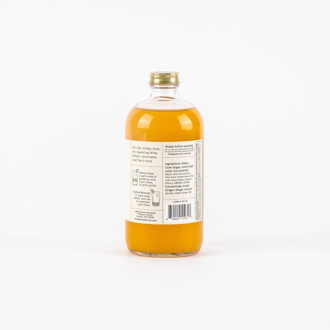 Moscow Mule (Ginger & Lime) Cocktail & Mocktail Mixer, 16 fl oz