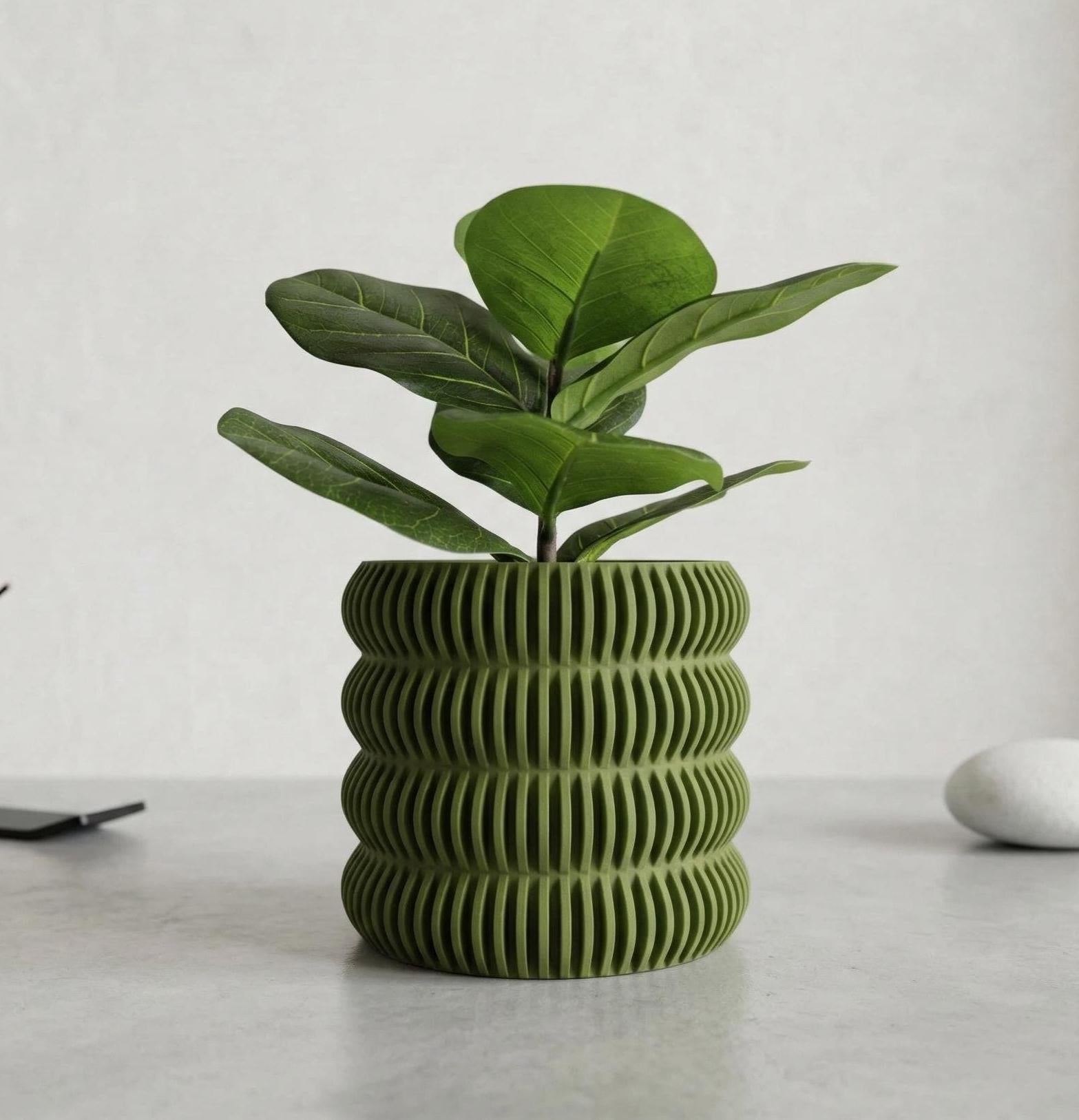 4-Ripple Planter