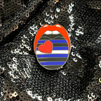 Leather Pride Pin