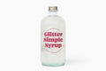 Glitter Simple Syrup for Cocktail, Mocktails, Coffee, Tea & More, 16 fl oz