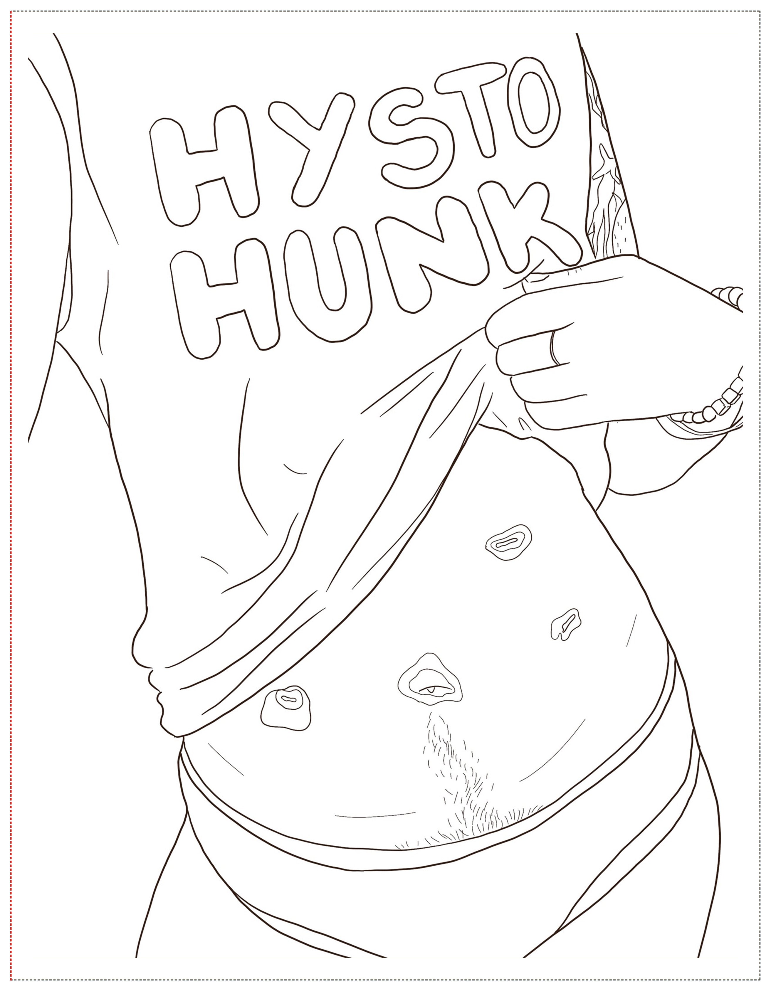 Soft Boys, Trans-Masculine Coloring Book (DIGITAL DOWNLOAD)