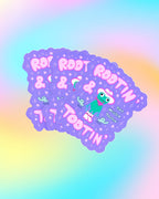 Rootin' & Tootin' Sticker