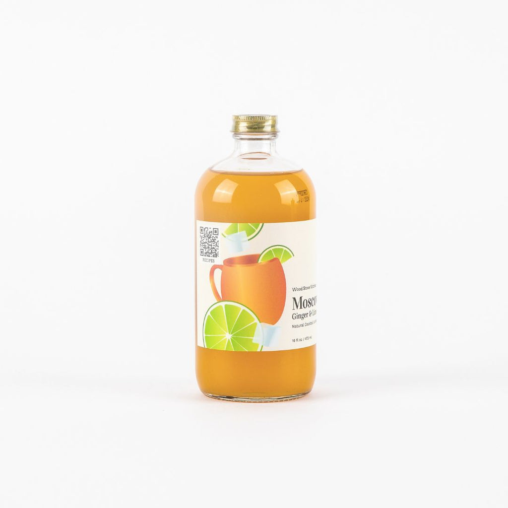 Moscow Mule (Ginger & Lime) Cocktail & Mocktail Mixer, 16 fl oz