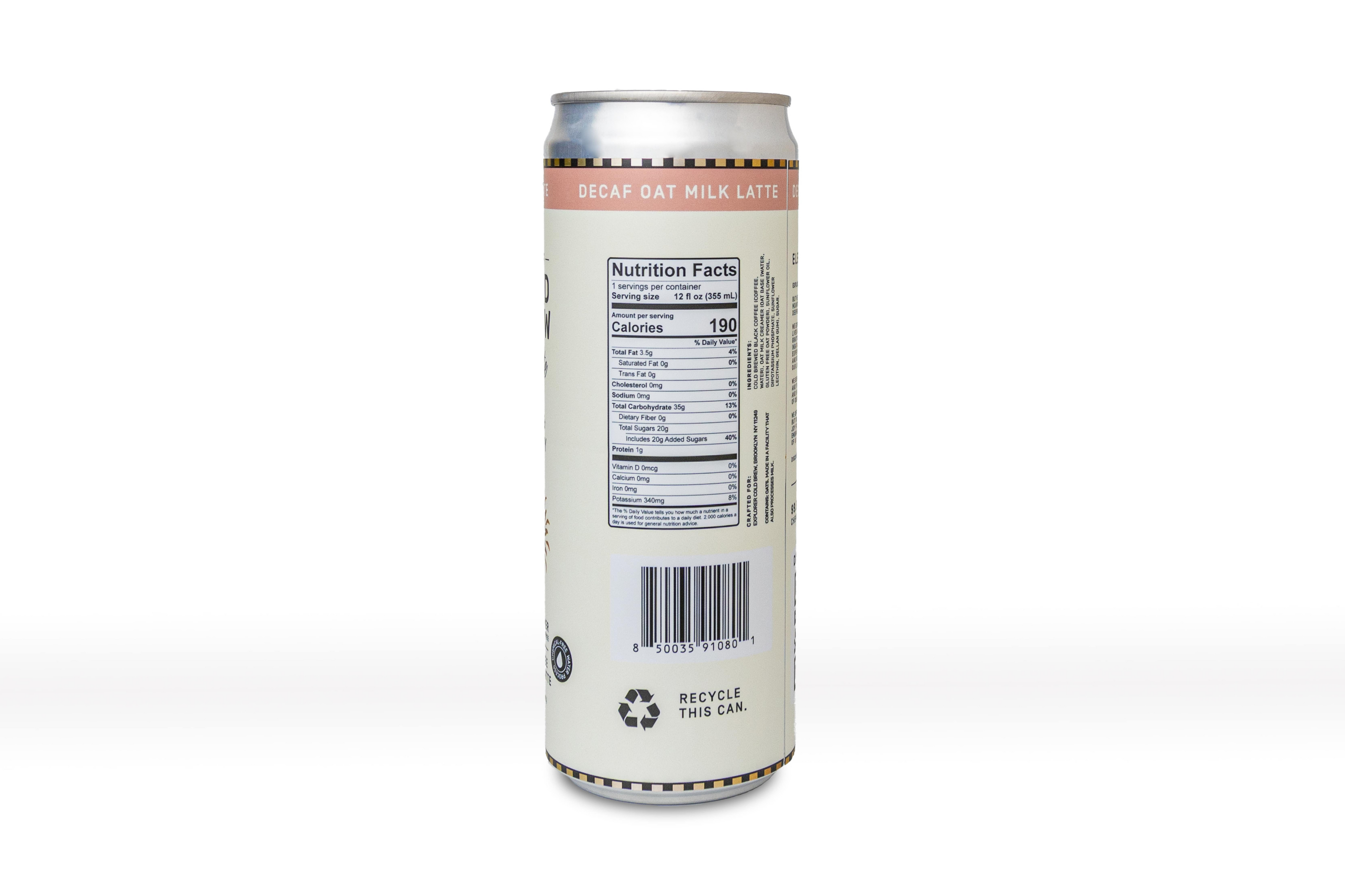 Cold Brew Oat Latte - 12-Pack