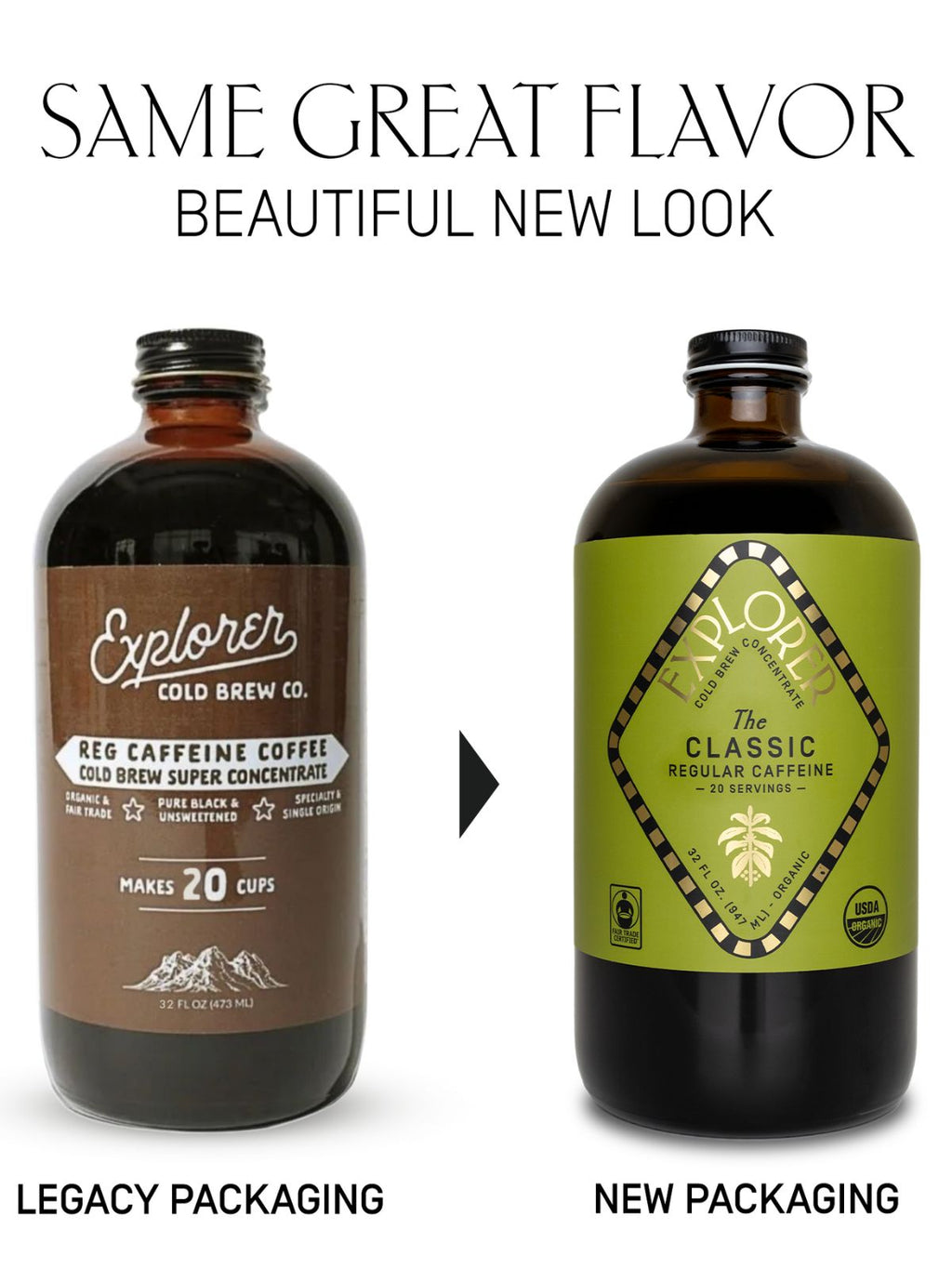 32oz Explorer cold brew concentrate