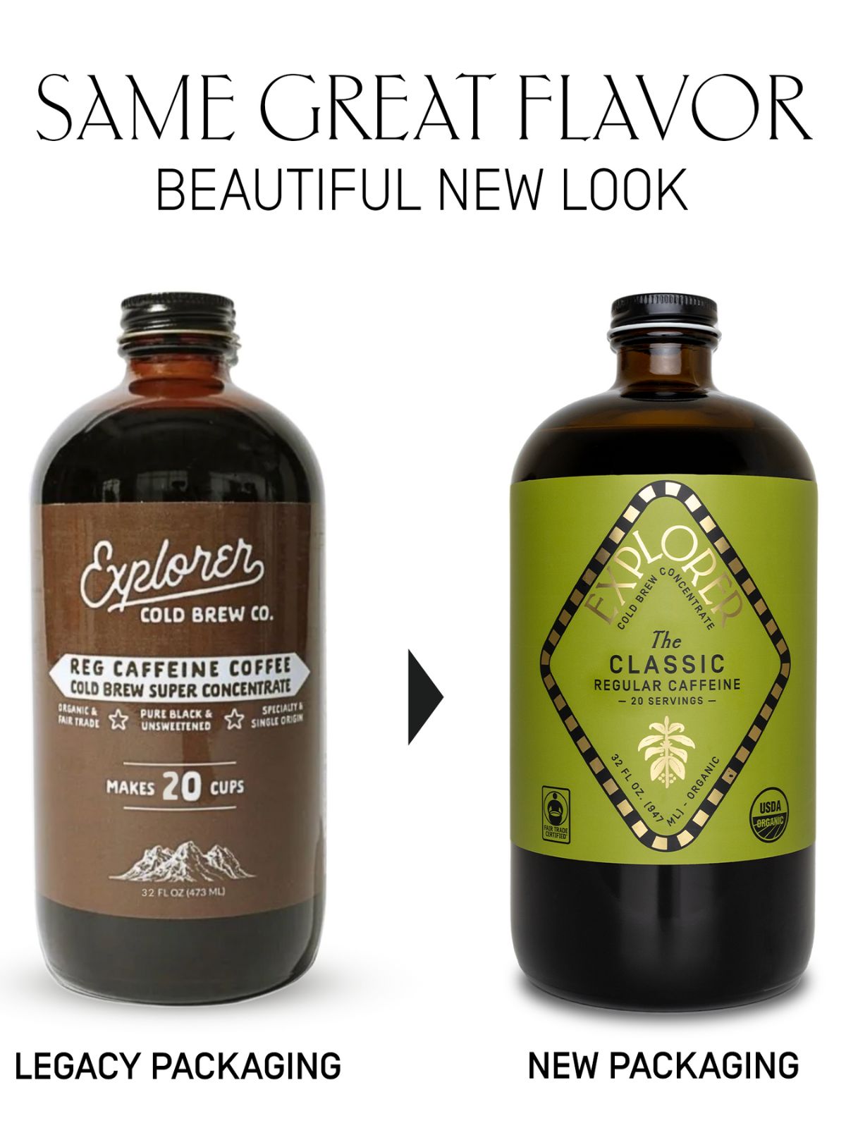 32oz Explorer cold brew concentrate