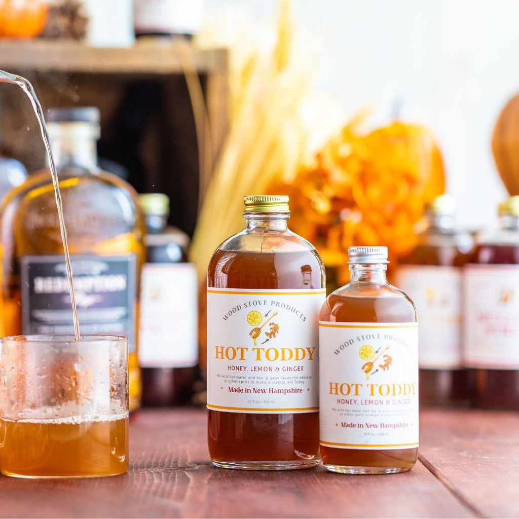 Hot Toddy (Honey, Lemon & Ginger) Cocktail & Mocktail Mixer, 16oz
