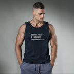 Better To Be A F**got Than A Fascist | Tank Top