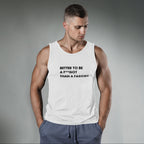 Better To Be A F**got Than A Fascist | Tank Top
