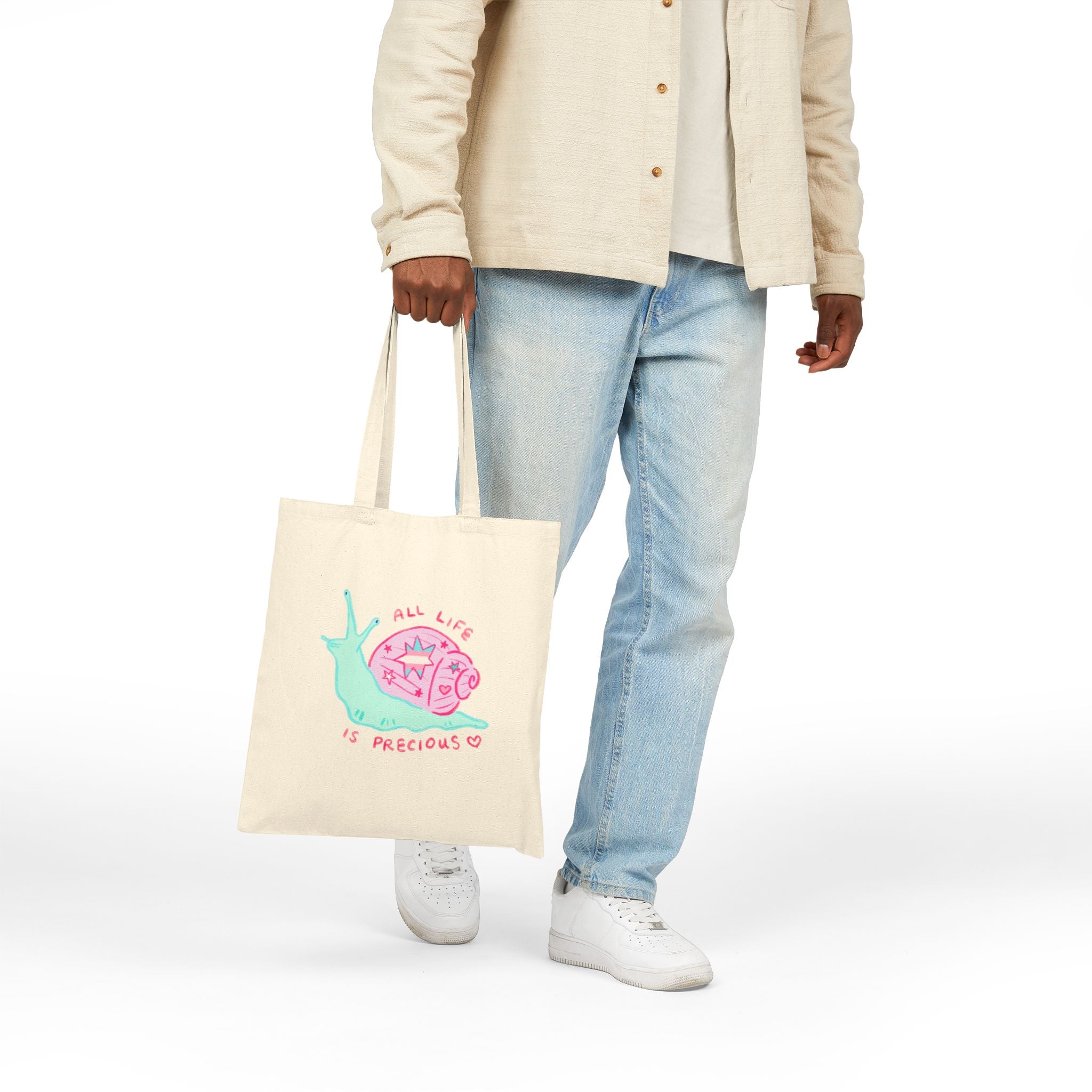 Cotton Canvas Tote Bag