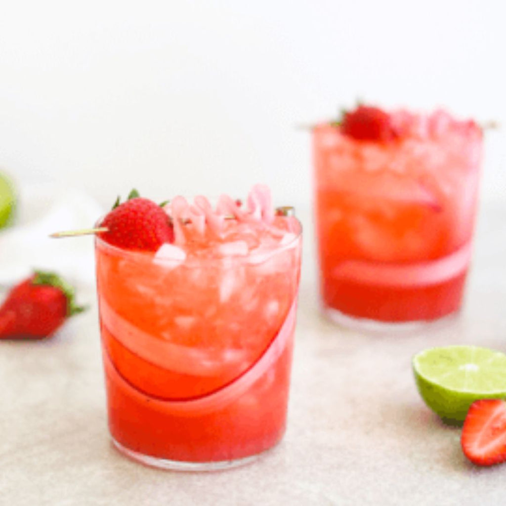 Strawberry & Basil Cocktail & Mocktail Mixer, 16 fl oz
