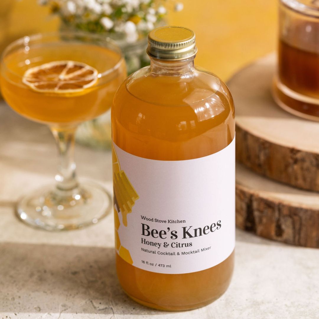 Bee's Knees Cocktail & Mocktail Mixer, 16 fl oz