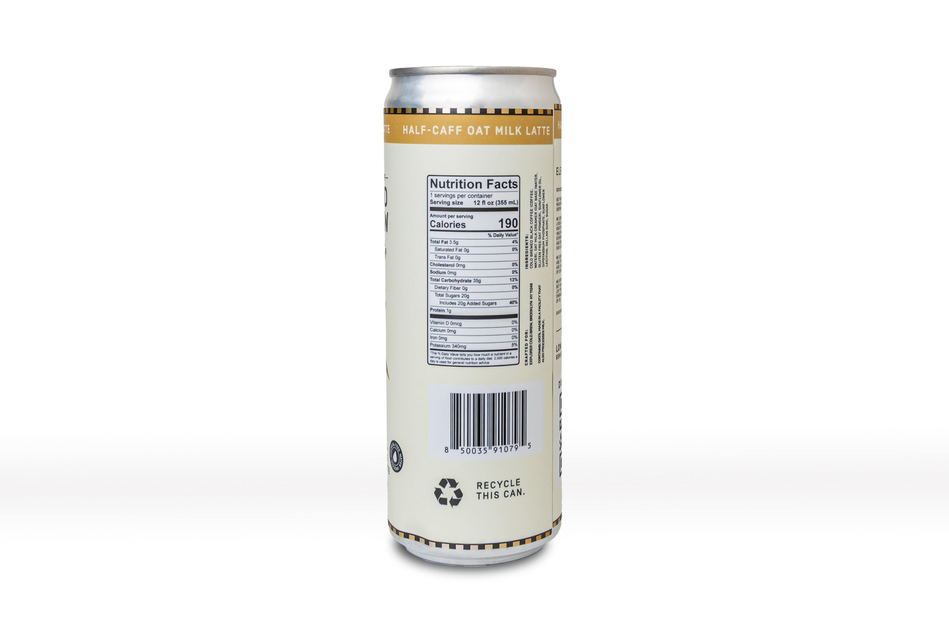 Cold Brew Oat Latte - 12-Pack