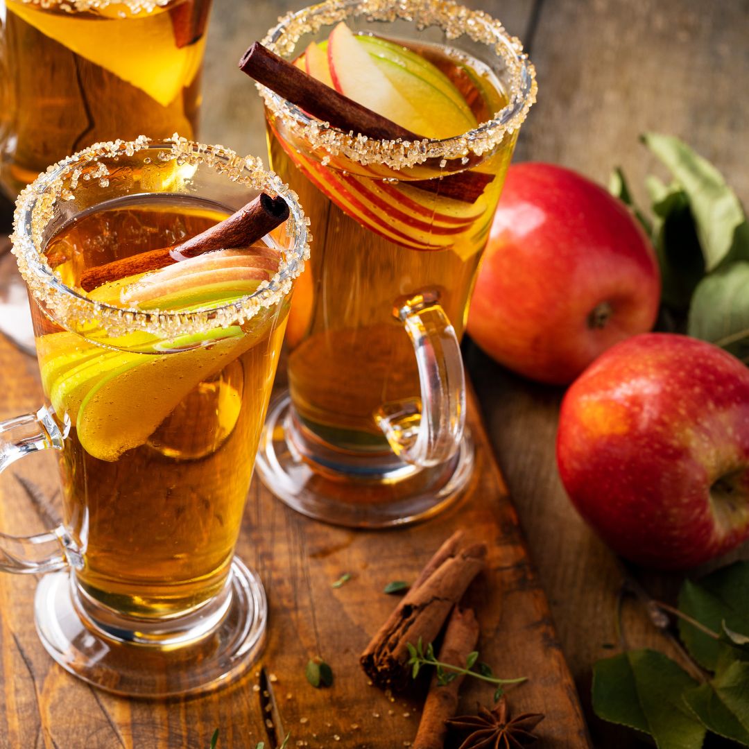 Spiced Apple Hot Toddy Cocktail & Mocktail Mixer
