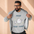 Proud Trans-Parent Unisex Crewneck Sweatshirt for LGBTQ+ Support