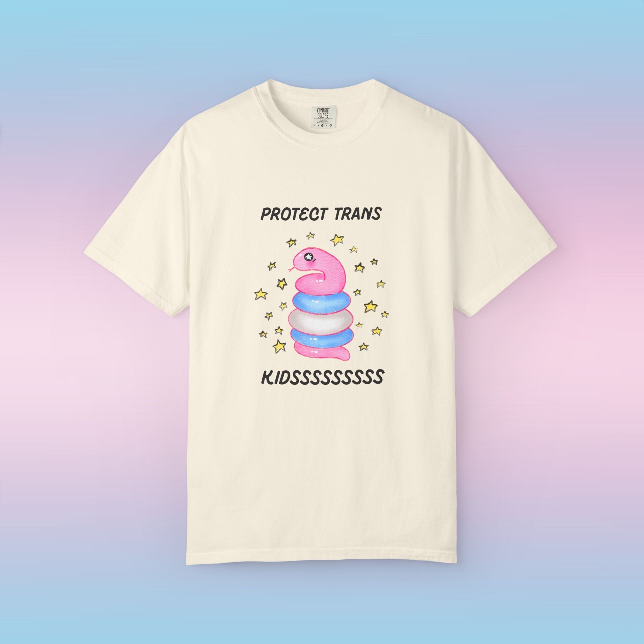 Protect Trans Kidssssss Snake Tee 🐍