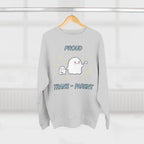 Proud Trans-Parent Unisex Crewneck Sweatshirt for LGBTQ+ Support