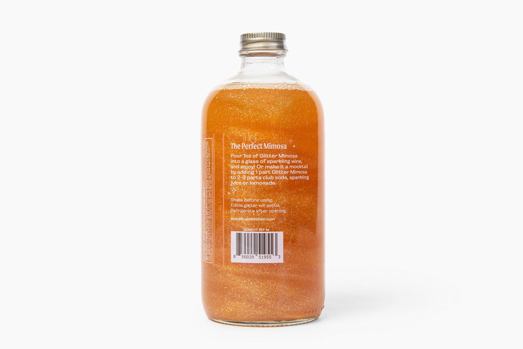 Glitter Mimosa Wine, Cocktail & Mocktail Mixer, 16 fl oz