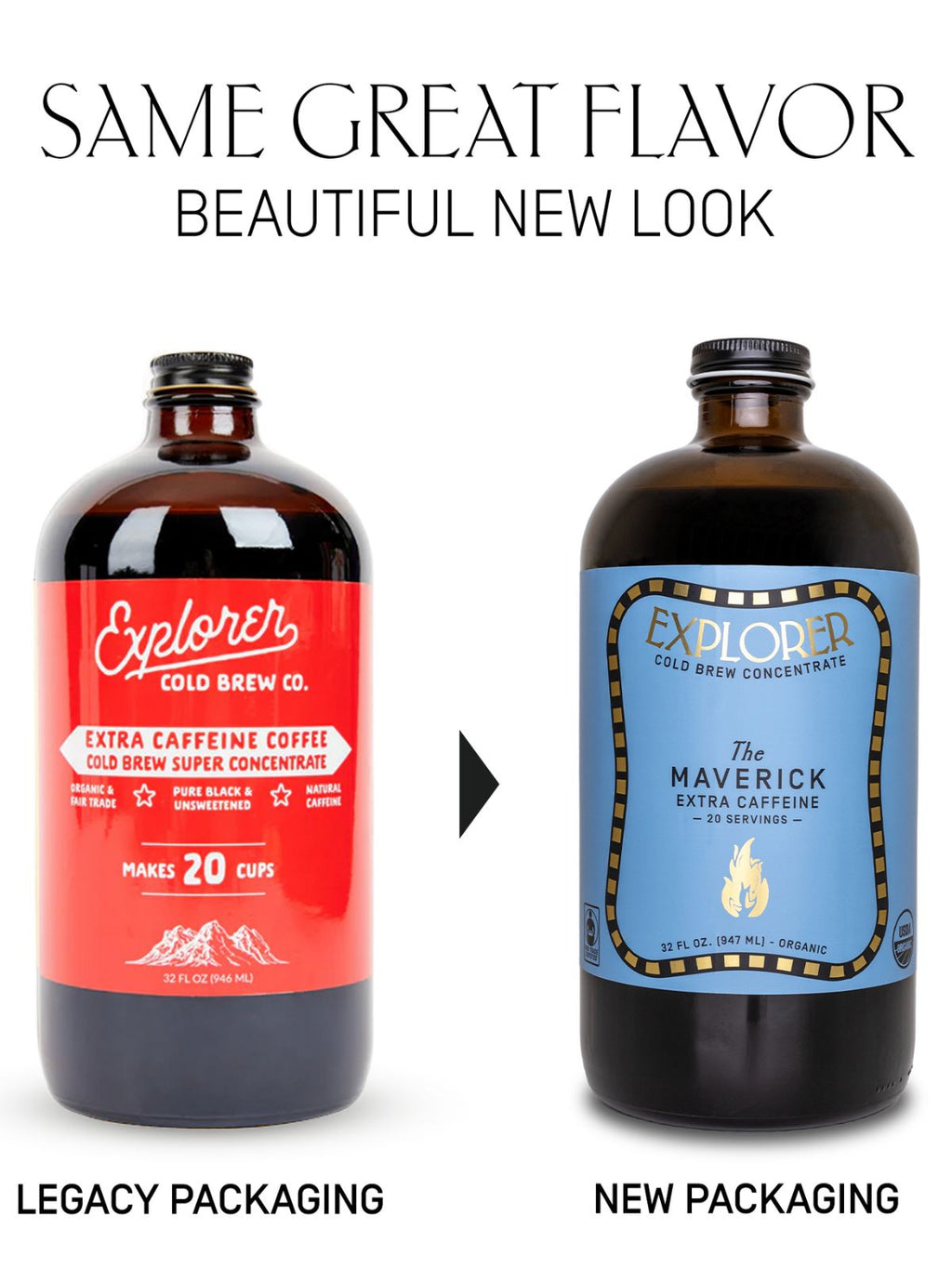 32oz Explorer cold brew concentrate