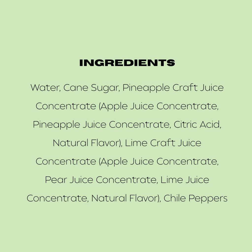 Margarita (Spicy Pineapple & Lime) Cocktail & Mocktail Mixer, 16 fl oz