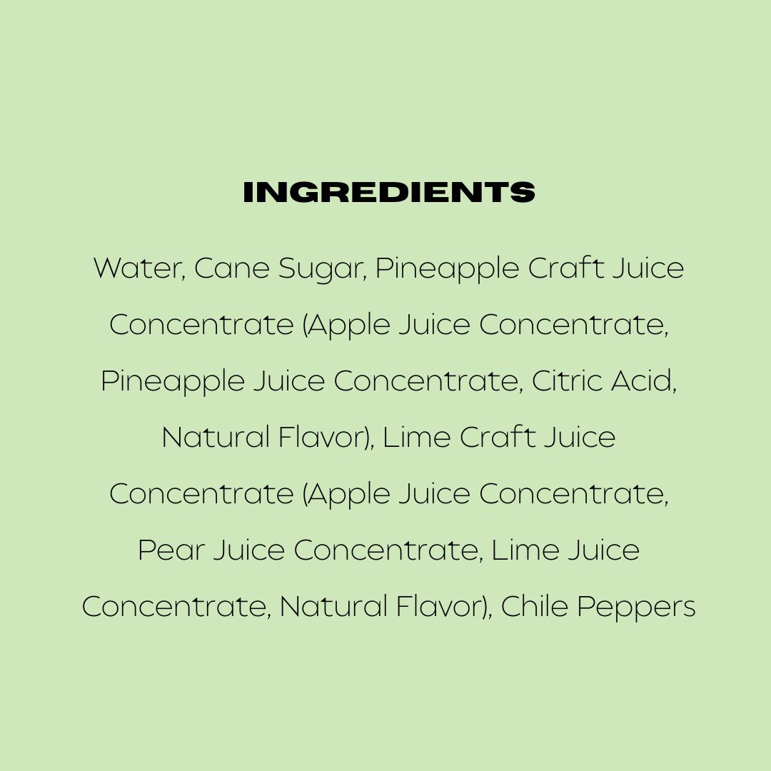 Margarita (Spicy Pineapple & Lime) Cocktail & Mocktail Mixer, 16 fl oz