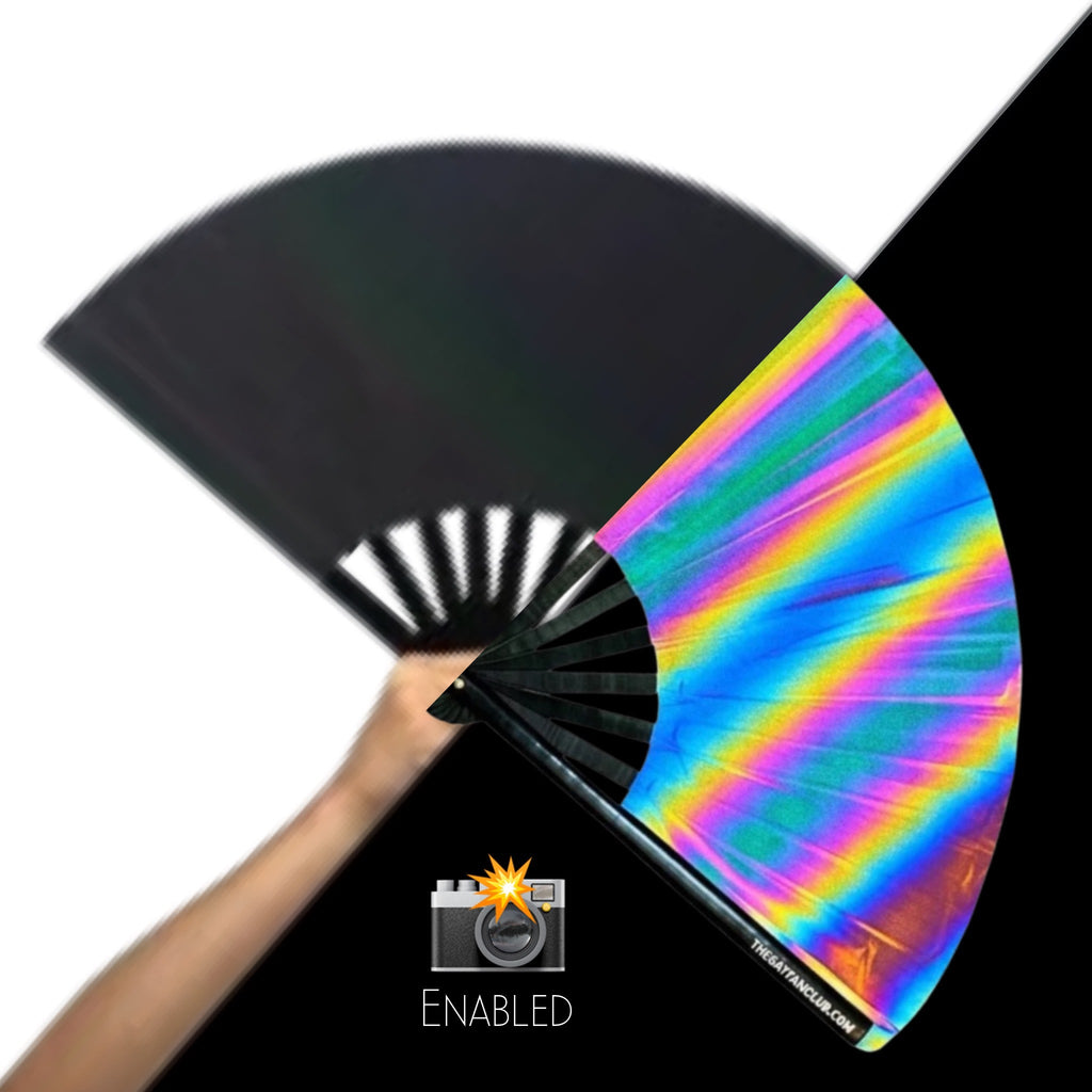 Fan Led Lgbt Eclipse Reflective Rainbow Fan – LGBTQ Outpost