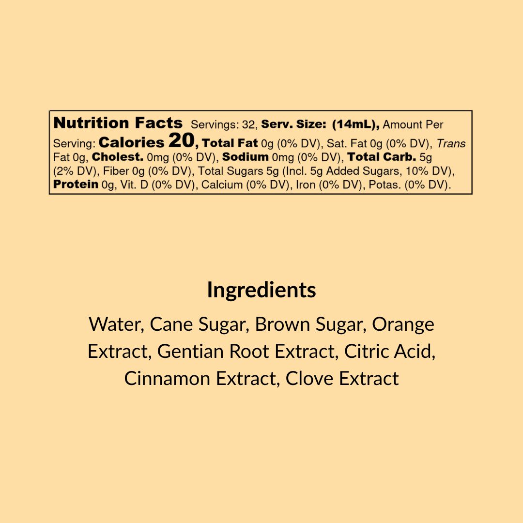 Old Fashioned Cocktail & Mocktail Mixer, 16 fl oz