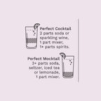 Bee's Knees Cocktail & Mocktail Mixer, 16 fl oz