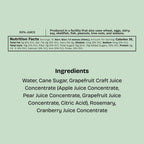 Grapefruit & Rosemary Cocktail & Mocktail Mixer, 16 fl oz