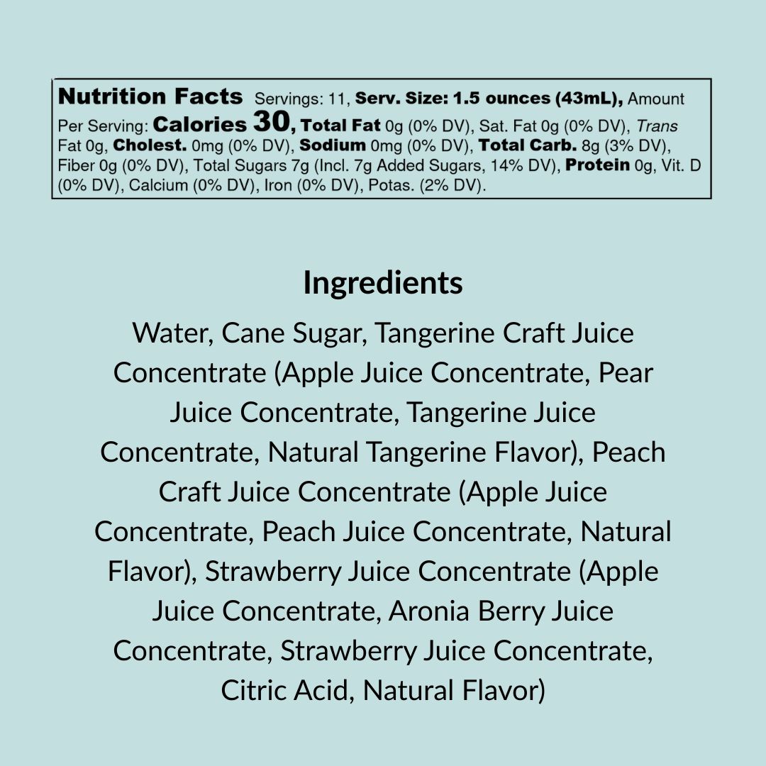 Sangria Wine, Cocktail & Mocktail Mixer, 16 fl oz