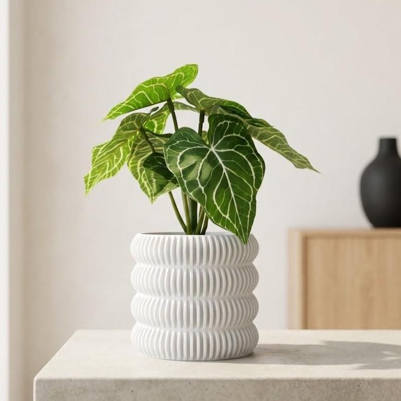 4-Ripple Planter